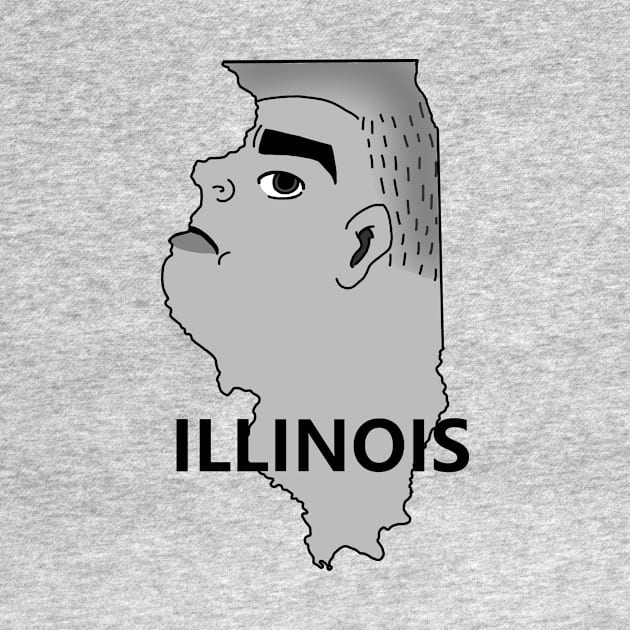 A funny map of Illinois 2 by percivalrussell